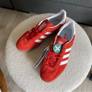 NEW with tags Adidas Gazelle in Bold Orange
